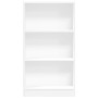 Estantería de madera de ingeniería blanca 60x24x109 cm de , Librerías y estanterías - Ref: Foro24-857803, Precio: 42,96 €, De...