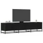 Mueble de TV madera de ingeniería negro 180x35x41 cm de , Muebles TV - Ref: Foro24-3300785, Precio: 109,29 €, Descuento: %
