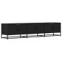 Mueble de TV madera de ingeniería negro 180x35x41 cm de , Muebles TV - Ref: Foro24-3300785, Precio: 109,29 €, Descuento: %