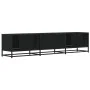 Mueble de TV madera de ingeniería negro 180x35x41 cm de , Muebles TV - Ref: Foro24-3300785, Precio: 109,29 €, Descuento: %