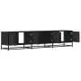Mueble de TV madera de ingeniería negro 180x35x41 cm de , Muebles TV - Ref: Foro24-3300785, Precio: 109,29 €, Descuento: %