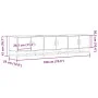 Mueble de TV madera de ingeniería negro 180x35x41 cm de , Muebles TV - Ref: Foro24-3300785, Precio: 109,29 €, Descuento: %