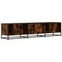 Mueble para TV madera de ingeniería roble ahumado 180x35x41 cm de , Muebles TV - Ref: Foro24-3300787, Precio: 106,93 €, Descu...