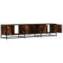 Mueble para TV madera de ingeniería roble ahumado 180x35x41 cm de , Muebles TV - Ref: Foro24-3300787, Precio: 106,93 €, Descu...
