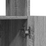 Aparador de madera de ingeniería gris Sonoma 92x33x100 cm de , Librerías y estanterías - Ref: Foro24-855129, Precio: 71,41 €,...
