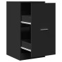 Armario botiquín madera de ingeniería negro 40x41x77,5 cm de , Taquillas y armarios de almacenamiento - Ref: Foro24-855188, P...