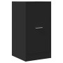Armario botiquín madera de ingeniería negro 40x41x77,5 cm de , Taquillas y armarios de almacenamiento - Ref: Foro24-855188, P...