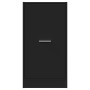 Armario botiquín madera de ingeniería negro 40x41x77,5 cm de , Taquillas y armarios de almacenamiento - Ref: Foro24-855188, P...