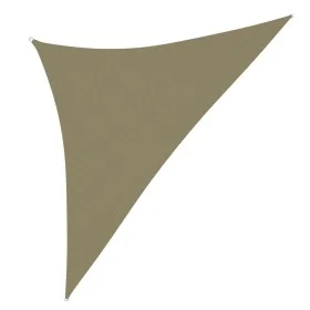 Toldo de vela triangular tela Oxford beige 4x4x5,8 m de vidaXL, Sombrillas - Ref: Foro24-135177, Precio: 36,81 €, Descuento: %
