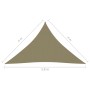 Toldo de vela triangular tela Oxford beige 4x4x5,8 m de vidaXL, Sombrillas - Ref: Foro24-135177, Precio: 31,34 €, Descuento: %
