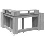 Escritorio con LED madera ingeniería gris sonoma 152x152x91 cm de , Escritorios - Ref: Foro24-3309461, Precio: 169,90 €, Desc...