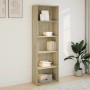 Estantería de madera de ingeniería roble Sonoma 60x30x189 cm de , Librerías y estanterías - Ref: Foro24-857919, Precio: 82,75...