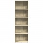Estantería de madera de ingeniería roble Sonoma 60x30x189 cm de , Librerías y estanterías - Ref: Foro24-857919, Precio: 82,75...