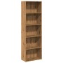 Estantería de madera de ingeniería roble artisian 60x30x189 cm de , Librerías y estanterías - Ref: Foro24-857925, Precio: 92,...