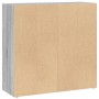 Estantería de madera de ingeniería gris Sonoma 80x30x77 cm de , Librerías y estanterías - Ref: Foro24-857927, Precio: 41,72 €...