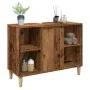 Mueble de baño madera de ingeniería envejecida 80x33x60 cm de , Tocadores de baño - Ref: Foro24-857133, Precio: 59,73 €, Desc...