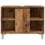 Mueble de baño madera de ingeniería envejecida 80x33x60 cm de , Tocadores de baño - Ref: Foro24-857133, Precio: 59,73 €, Desc...