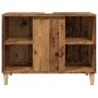 Mueble de baño madera de ingeniería envejecida 80x33x60 cm de , Tocadores de baño - Ref: Foro24-857133, Precio: 60,25 €, Desc...
