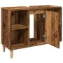 Mueble de baño madera de ingeniería envejecida 80x33x60 cm de , Tocadores de baño - Ref: Foro24-857133, Precio: 59,73 €, Desc...