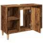 Mueble de baño madera de ingeniería envejecida 80x33x60 cm de , Tocadores de baño - Ref: Foro24-857133, Precio: 60,25 €, Desc...