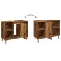 Mueble de baño madera de ingeniería envejecida 80x33x60 cm de , Tocadores de baño - Ref: Foro24-857133, Precio: 59,73 €, Desc...