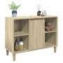 Mueble de baño madera de ingeniería roble Sonoma 80x33x60 cm de , Tocadores de baño - Ref: Foro24-857131, Precio: 58,49 €, De...