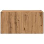 Mueble de TV de pared roble artisian 80x30x41 cm de , Muebles TV - Ref: Foro24-857668, Precio: 41,52 €, Descuento: %