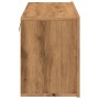 Mueble de TV de pared roble artisian 80x30x41 cm de , Muebles TV - Ref: Foro24-857668, Precio: 41,52 €, Descuento: %