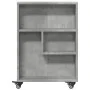 Carrito de almacenaje estrecho madera gris hormigón 48x13x68 cm de , Librerías y estanterías - Ref: Foro24-855226, Precio: 53...