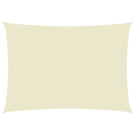 Toldo de vela rectangular tela Oxford color crema 2,5x5 m de vidaXL, Sombrillas - Ref: Foro24-135209, Precio: 46,29 €, Descue...