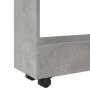 Carro de almacenaje estrecho 3 niveles madera gris hormigón de , Carros de cocina y comedor - Ref: Foro24-855253, Precio: 46,...