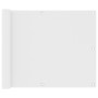 Toldo para balcón tela oxford blanco 75x500 cm de vidaXL, Sombrillas - Ref: Foro24-134890, Precio: 23,11 €, Descuento: %