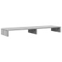 Soporte de pantalla madera ingeniería gris Sonoma 100x27x10 cm de , Bases y elevadores para ordenadores - Ref: Foro24-854657,...