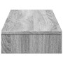 Soporte de pantalla madera ingeniería gris Sonoma 100x27x10 cm de , Bases y elevadores para ordenadores - Ref: Foro24-854657,...