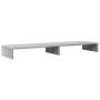 Soporte de pantalla madera ingeniería gris Sonoma 100x27x10 cm de , Bases y elevadores para ordenadores - Ref: Foro24-854657,...