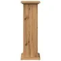 Pedestal expositor con almacenaje roble artisan 31x30x90 cm de , Soportes para macetas - Ref: Foro24-854615, Precio: 66,47 €,...