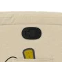 Silla de masaje reclinable de pie de tela color crema de , Sillones - Ref: Foro24-3205223, Precio: 336,19 €, Descuento: %