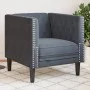 Sillón Chesterfield de terciopelo gris oscuro de , Sofás - Ref: Foro24-372674, Precio: 163,05 €, Descuento: %