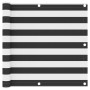 Toldo para balcón tela oxford gris antracita y blanco 90x500 cm de vidaXL, Sombrillas - Ref: Foro24-134882, Precio: 19,38 €, ...