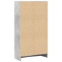 Estantería de madera de ingeniería gris hormigón 60x24x109 cm de , Librerías y estanterías - Ref: Foro24-857806, Precio: 42,1...