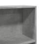 Estantería de madera de ingeniería gris hormigón 60x24x109 cm de , Librerías y estanterías - Ref: Foro24-857806, Precio: 42,1...