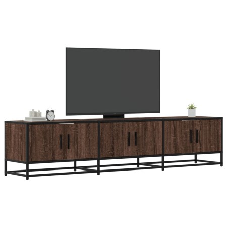 Mueble para TV madera de ingeniería roble marrón 180x35x41 cm de , Muebles TV - Ref: Foro24-3300789, Precio: 112,31 €, Descue...