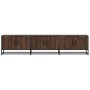 Mueble para TV madera de ingeniería roble marrón 180x35x41 cm de , Muebles TV - Ref: Foro24-3300789, Precio: 112,31 €, Descue...