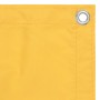 Toldo para balcón tela oxford amarillo 120x500 cm de vidaXL, Sombrillas - Ref: Foro24-135030, Precio: 17,16 €, Descuento: %
