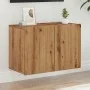 Mueble para TV de pared roble artesanal 60x30x41 cm de , Armarios y almacenamiento - Ref: Foro24-857664, Precio: 34,99 €, Des...