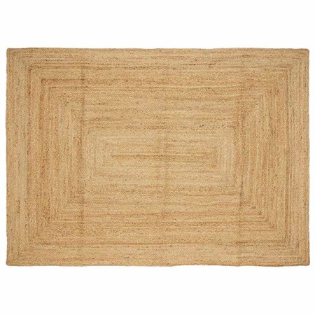 Alfombra de yute tejida a mano natural 160x230 cm en Alfombras | Comprar online en Foru.es