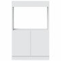 Aparador alto madera ingeniería blanco 63x33x100 cm de , Librerías y estanterías - Ref: Foro24-855097, Precio: 61,90 €, Descu...