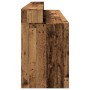 Escritorio con LED madera ingeniería envejecida 200x55x91 cm de , Escritorios - Ref: Foro24-3309445, Precio: 188,70 €, Descue...