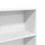 Estantería de madera de ingeniería blanca 60x30x189 cm de , Librerías y estanterías - Ref: Foro24-857917, Precio: 88,15 €, De...