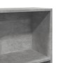 Estantería de madera de ingeniería gris hormigón 80x30x152 cm de , Librerías y estanterías - Ref: Foro24-857943, Precio: 63,0...